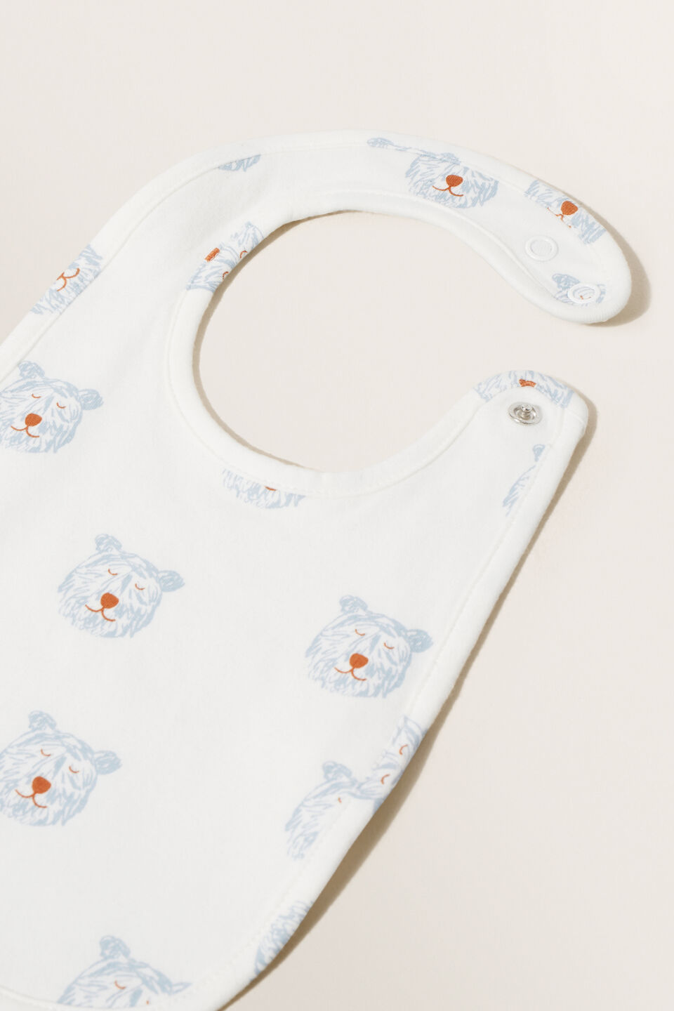 Bear Bib  Canvas