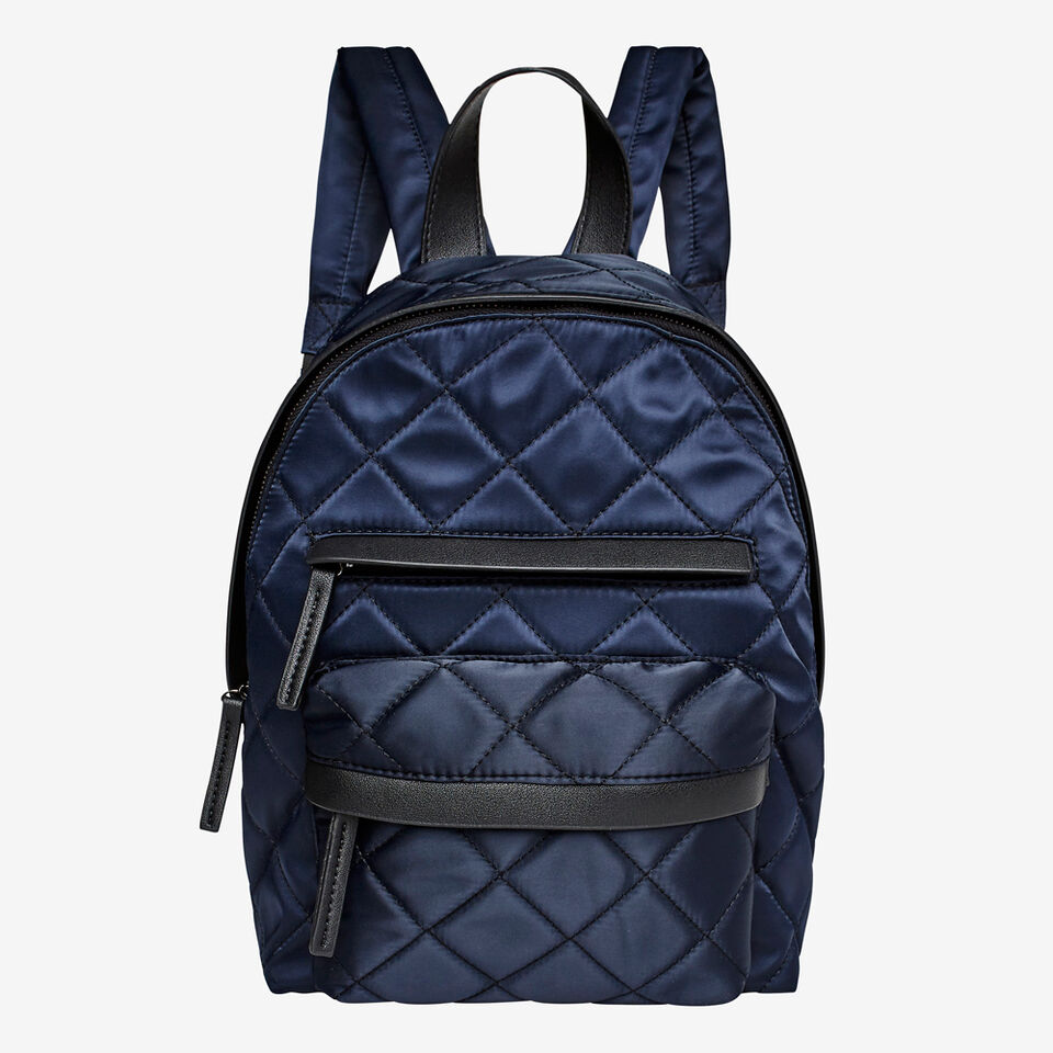 Quilted Sateen Backpack  