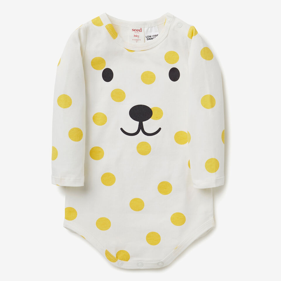 Spot Bear Bodysuit  