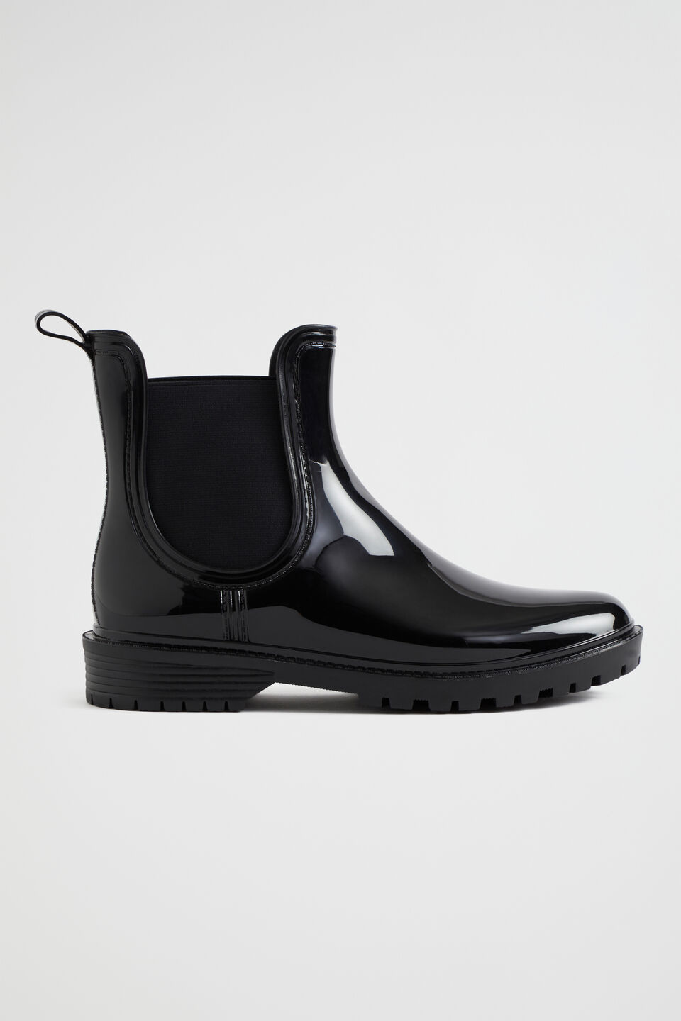 Emily Jelly Ankle Boot  Black