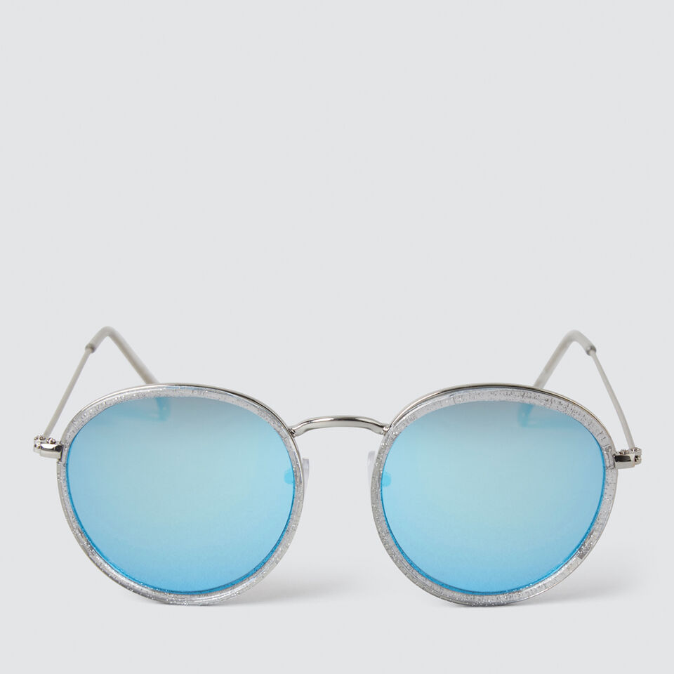 Framed Round Sunglasses  