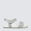 Glitter Strap Rubber Sandal    hi-res