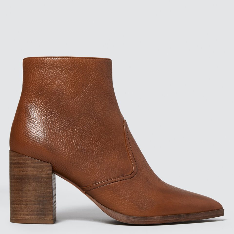 Georgia Block Heel Boot  