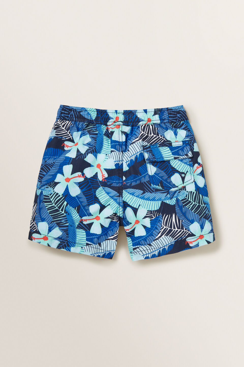 Boys Mini-Me Tropical Boardshort  