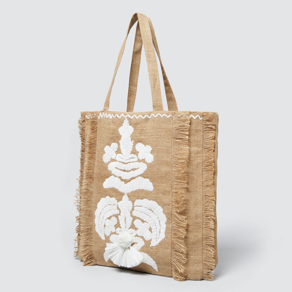 Embroidered Tote  