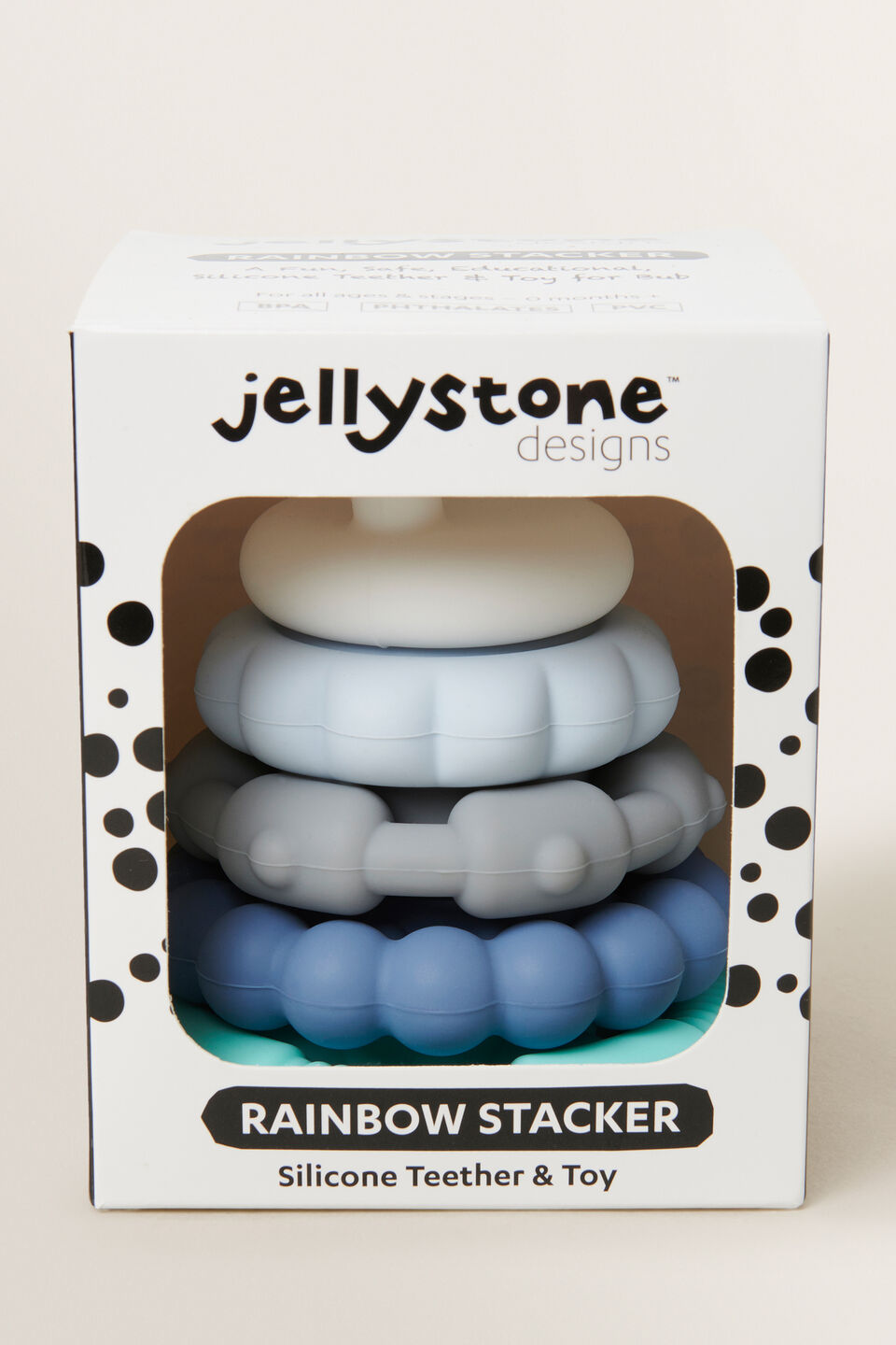 Blue Rainbow Stacker  Multi