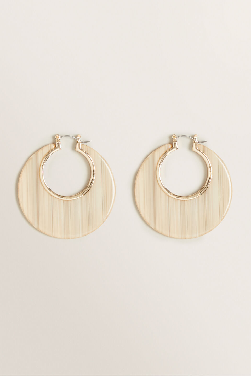 Round Disc Hoops  4
