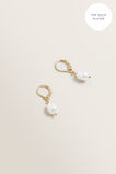 Fine Pearl Drop Earrings  9  hi-res