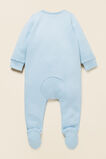 Quilted Bunny Jumpsuit  Powder Blue  hi-res