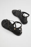 Jasmine Flat Sandal  Black  hi-res