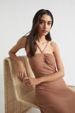 Marle Knit Halter Neck Dress  Auburn Marle  hi-res