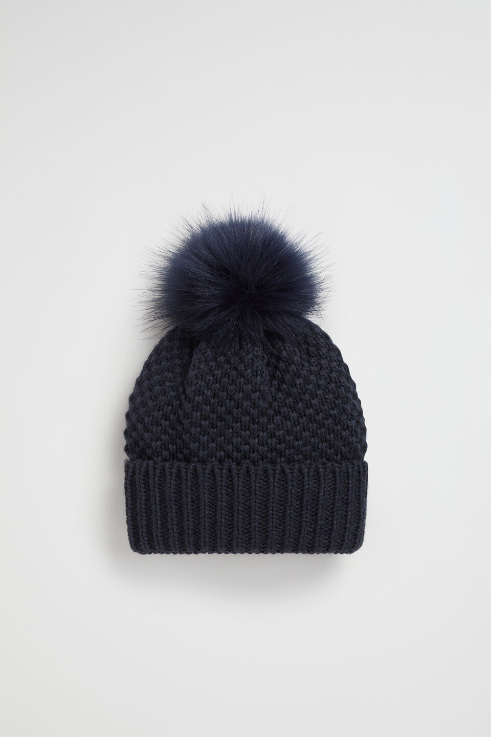 Knit Beanie  Midnight Blue