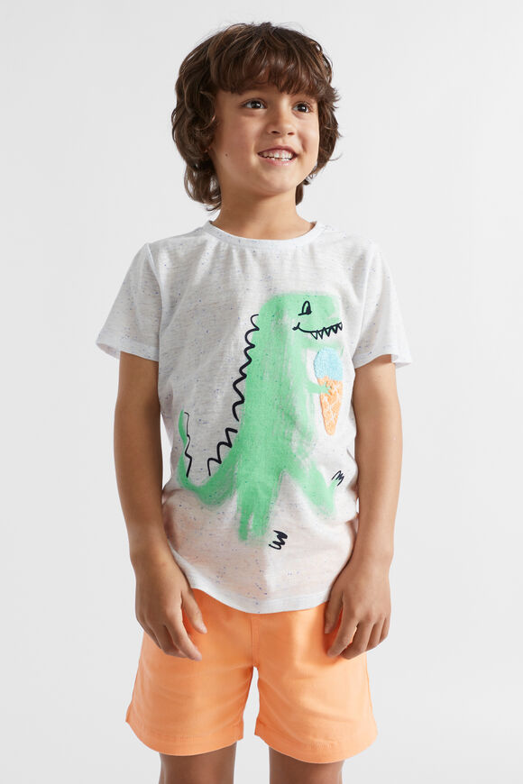 Dino Tee  Marine Speckle  hi-res