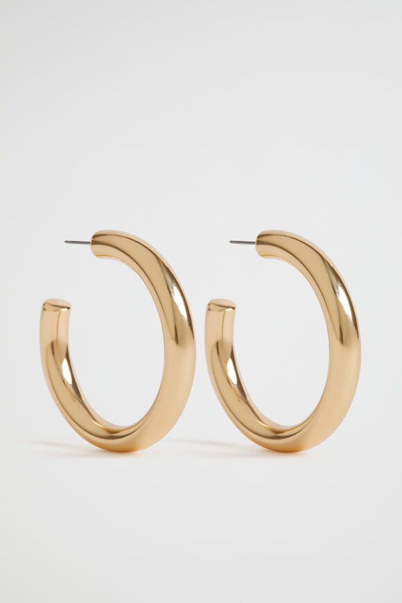 Large Hoop  Gold  hi-res