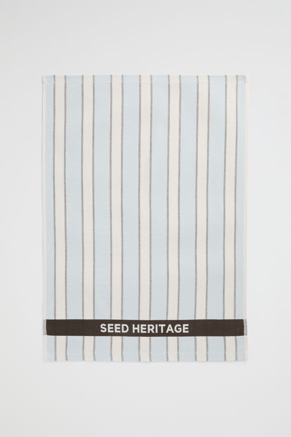 Seed Logo Tea Towel  Sky Blue  hi-res