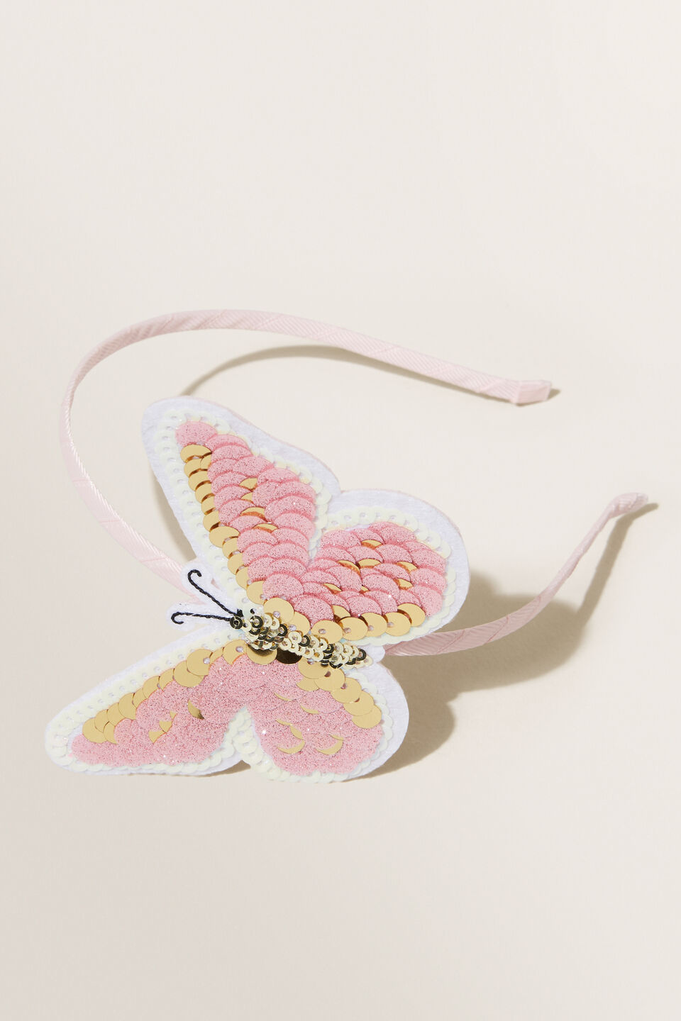 Sequin Butterfly Headband  Multi