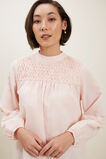 Smock Detail Blouse  Ash Pink  hi-res