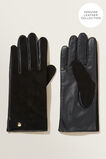 Leather Gloves  Black  hi-res