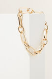 Wide Chain Bracelet  Gold  hi-res