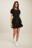 Linen Dress  Black  hi-res