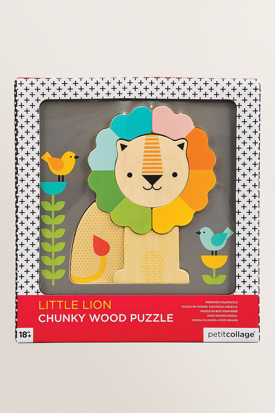 Lion Wood Puzzle  Multi