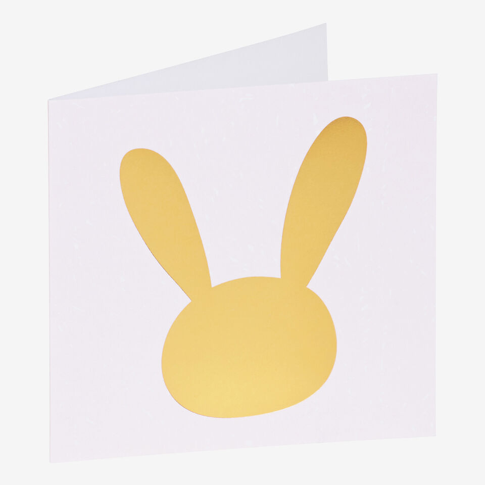 Large Gold Bunny  