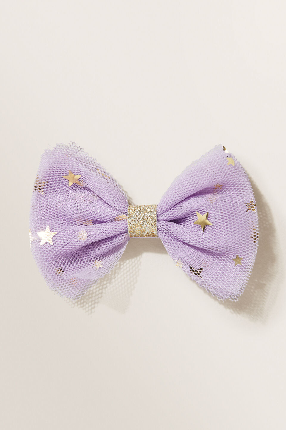Tulle Star Bow  Violet