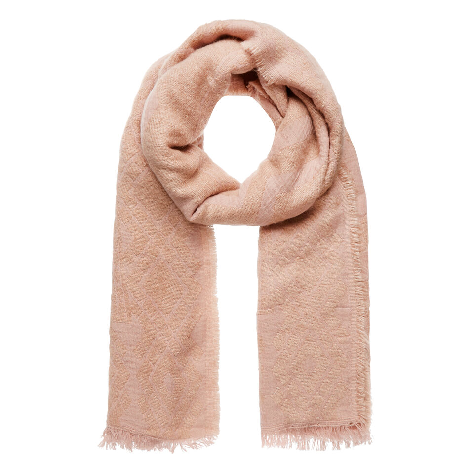 Jacquard Wrap Scarf  