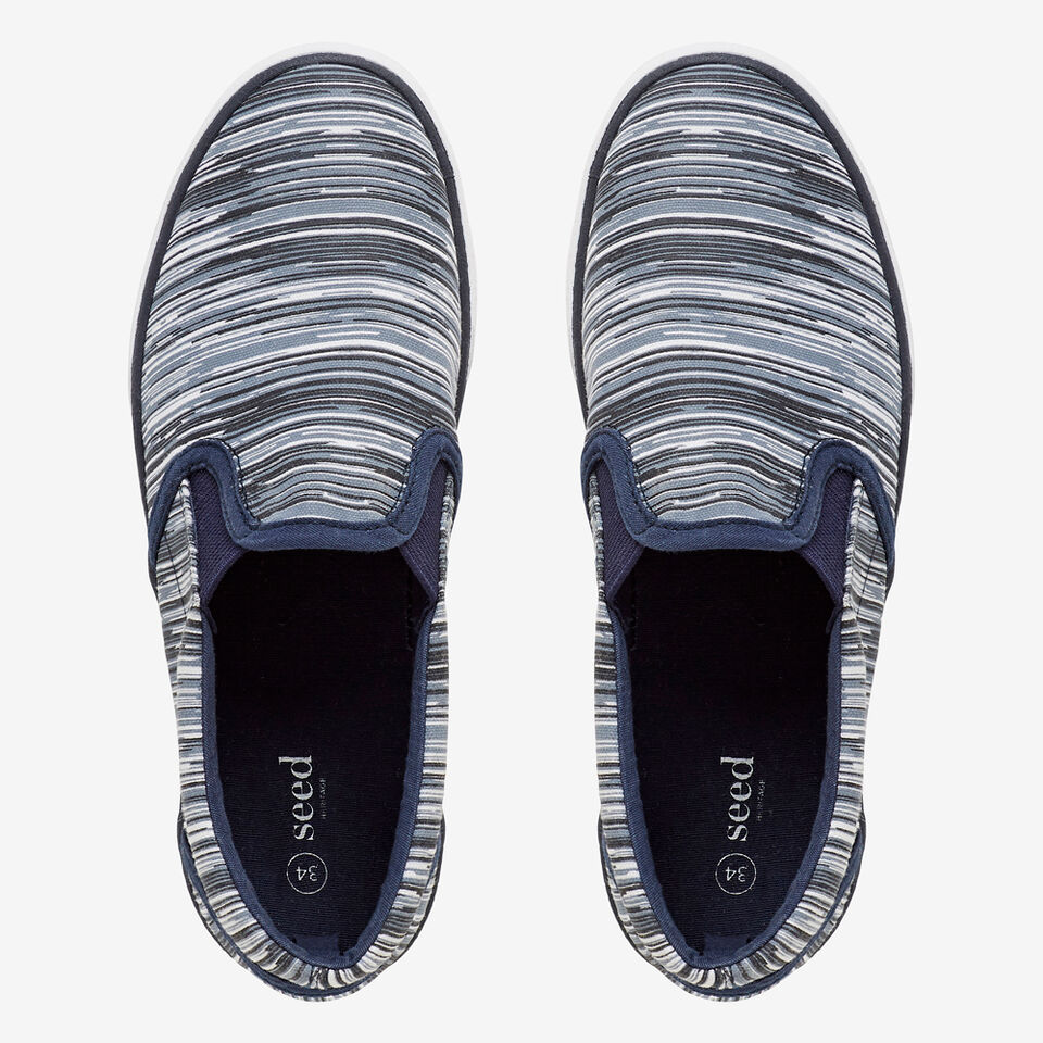 Various Stripe Slip On  