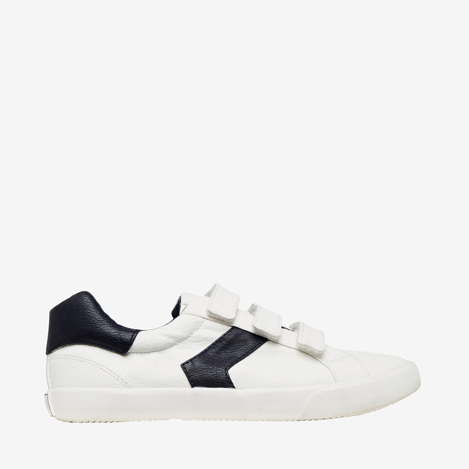 White Navy Runner  1