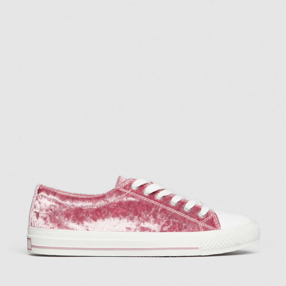 Velvet Sneaker  