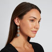 Stripe Ball Earrings    hi-res