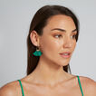 Triangle Tassel Earrings    hi-res