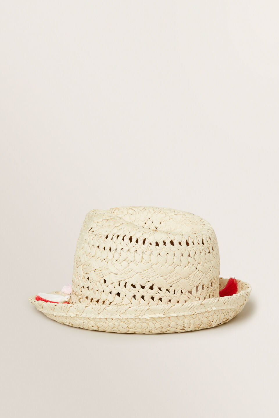 Tassel Trim Fedora  2