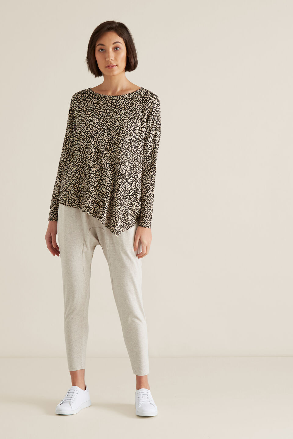 Ocelot Asymmetric Sweater  