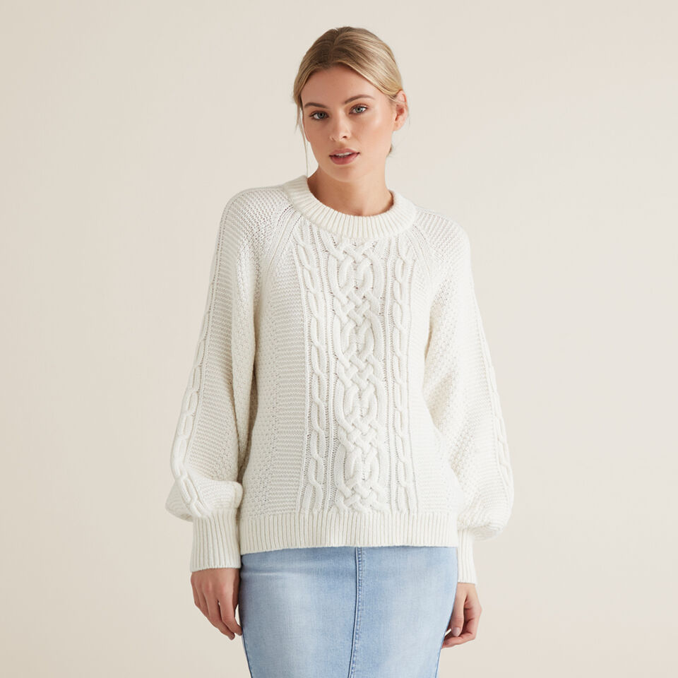 Cable Knit Sweater  