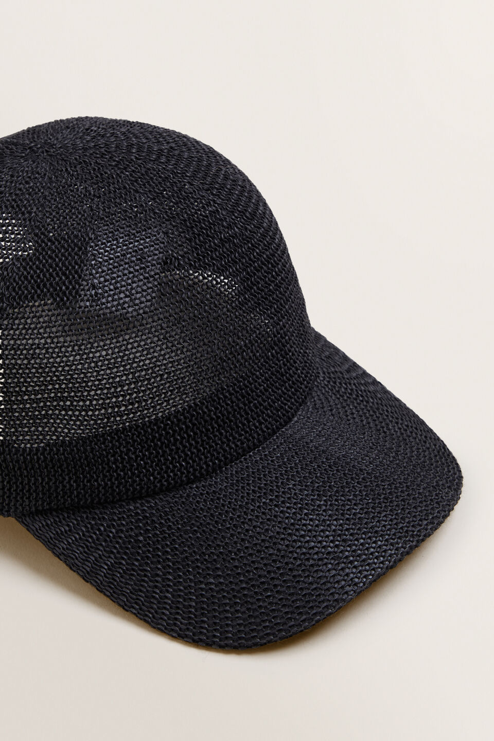 Woven Straw Cap  