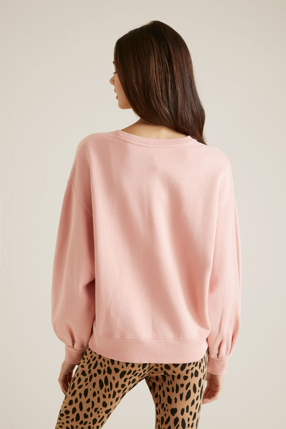 Embroidered Windcheater  Peach