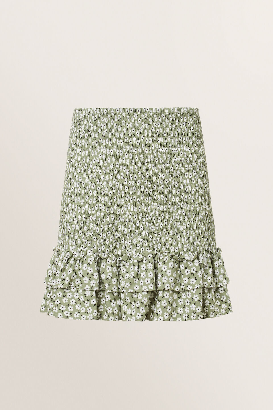 Shirred Skirt  