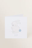 Small Baby Bunny Card    hi-res
