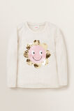 Sequin Daisy Tee    hi-res