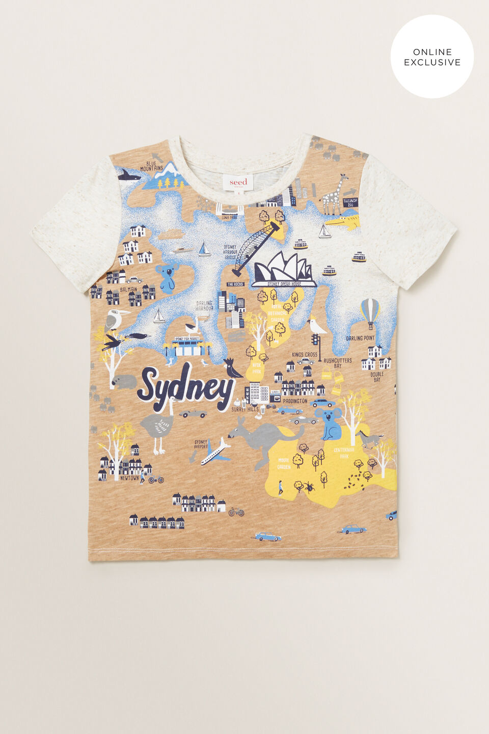 Sydney Map Tee  
