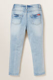 Washed Jean  Powder Blue Wash  hi-res