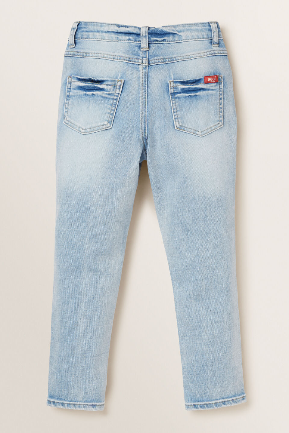 Washed Jean  Powder Blue Wash