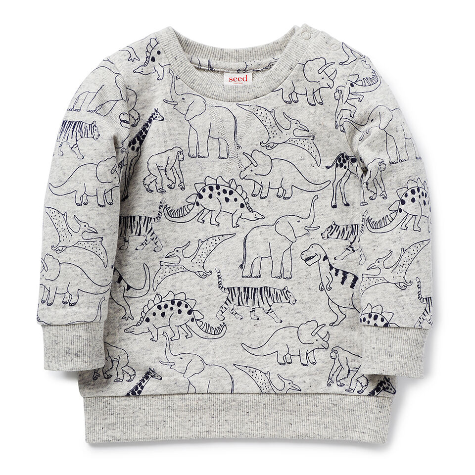 Dino Yardage Sweater  