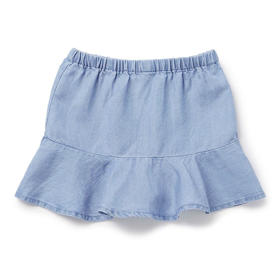 Chambray Skirt  