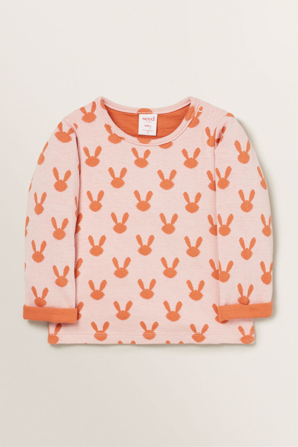 Bunny Jacquard Tee  