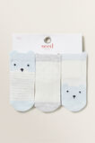 3 Pack Bear Socks    hi-res