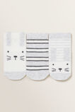 3 Pack Bunny Socks    hi-res