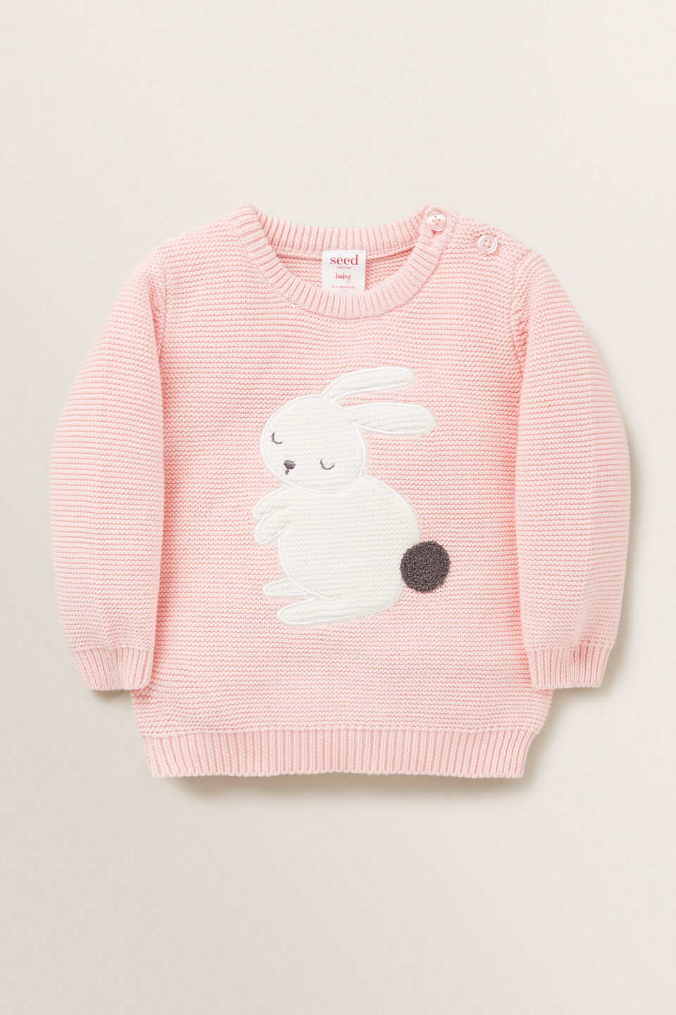 Bunny Crew Knit Sweater  